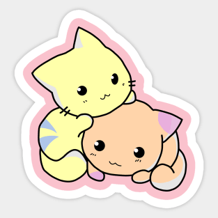 Cute cats Sticker